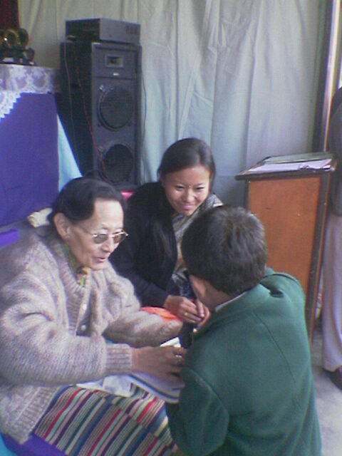 Mrs. Phigu Tshering Tenzin, founder of Prashanti Vidya Mandir