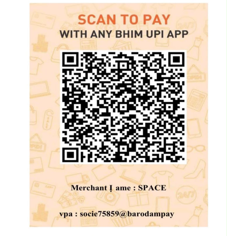 Fees UPI QR code